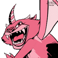 Flying Dark Side Sticker by VeeFriends