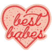 Best Friends Love Sticker by Girl Tribe Co.