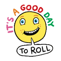 Rollerskate Lets Roll Sticker