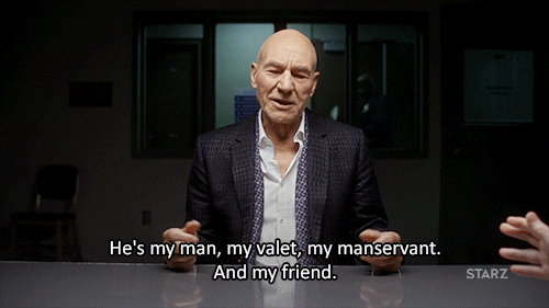 season 2 friends GIF by Blunt Talk