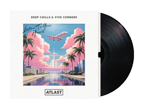 New Music Plane Sticker by ATLAST