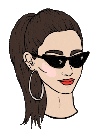 Sunglasses Brunette Sticker by fashionlush