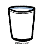 drinkbluedot water ocean whale plastic Sticker