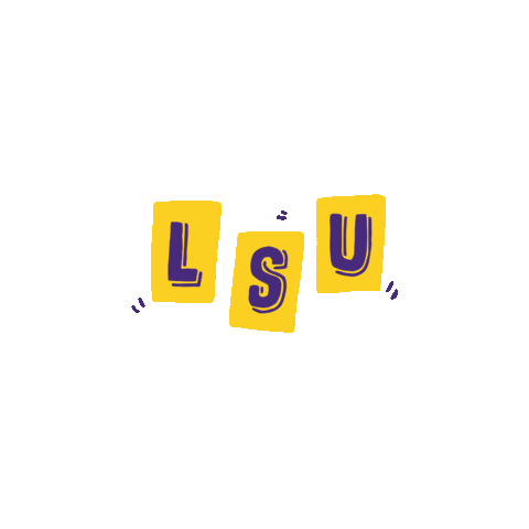 Lsu Tigers Sticker by Louisiana State University
