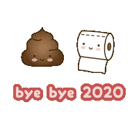 New Year Carta Igienica Sticker