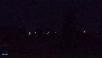 Flashes From Strikes on West Ukrainian Base Seen From Across Polish Border