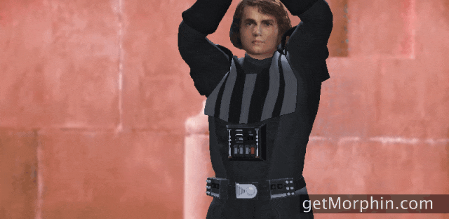 Angry Star Wars GIF by Morphin