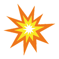 Boom Sticker by slantis