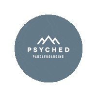 Sup Stand Up Paddle Boarding Sticker by Psyched Paddleboarding