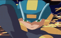 Mega Man Roll GIF