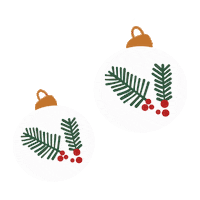 Christmas Decorations Sticker by mariasarastudio