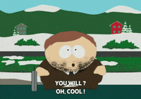 talking eric cartman GIF by South Park 