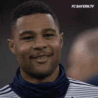 Happy Champions League GIF by FC Bayern Munich