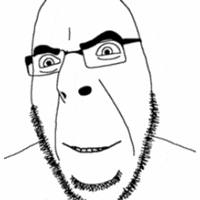 FeastMaxxer disagree eyebrow frown soy GIF
