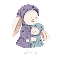 Bunny Sticker by Ditsy Creative
