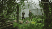 chopping wood GIF by WEEDIQUETTE