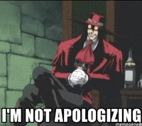 Not Apologizing GIF