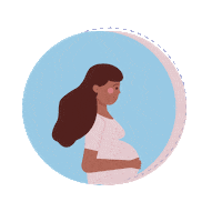 Mama Papa Sticker by Babysec