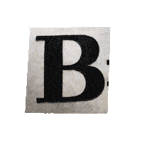 Typography Letters Sticker