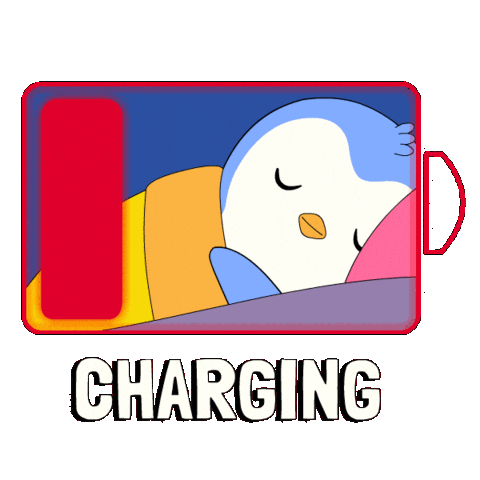 Tired Night Sticker by Pudgy Penguins