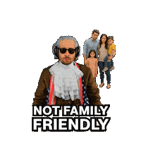 Swearing Rated R Sticker