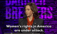 Kamala Harris Abortion GIF by GIPHY News
