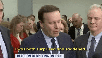 news chris murphy iran briefing GIF