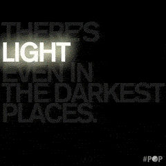 light in dark places lol GIF by GoPop