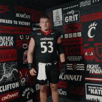 Cincinnati Football Gavin GIF by Cincinnati Bearcats