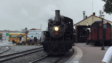 Steam Train GIF by Robert E Blackmon