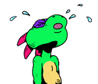 Sad Cry Sticker by Originals