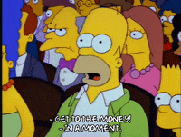 yell homer simpson GIF