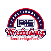 F45BPark fitness workout training dallas Sticker
