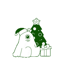 Happy Christmas Tree Sticker by TMON