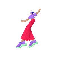 Dance Fashion Sticker