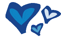 Bluehearts Sticker by Immaculate Heart Academy