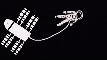 Orbiting Space Station GIF by Barbara Pozzi