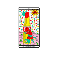 yslbeauty halloween makeup cosmetics cards Sticker