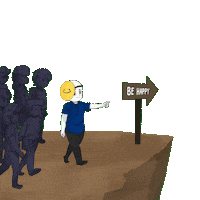 Leading The Way Ib Sticker by ironbrij