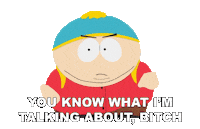 You Know What I Mean Cartman Sticker by South Park