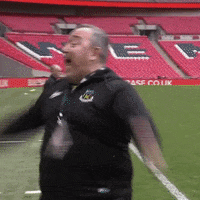 HebburnTown football celebrate hornets wembley GIF