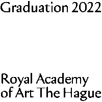 Graduation Sticker by Royal Academy of Art, The Hague