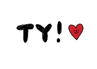 Thank U Sticker by marq