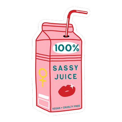 Sassy Pink Sticker