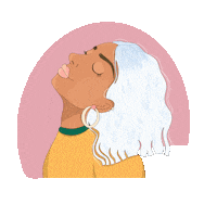 alfandflorence art pink woman doodle Sticker