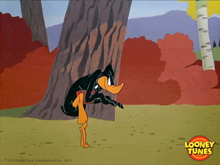Sneaking Out Daffy Duck GIF by Looney Tunes