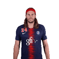 mikkel hansen hello Sticker by Paris Saint-Germain Handball