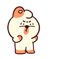 Angry Bunny Sticker