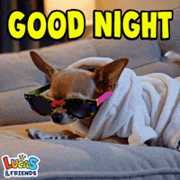 Sleepy Good Night GIF by Lucas and Friends by RV AppStudios
