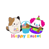 Easter Bunny Cat Sticker by Squishmallows